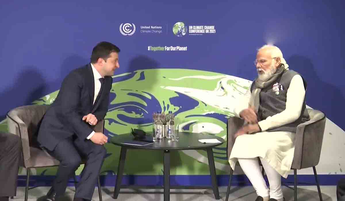 PM Modi in Scotland: ఉక్రెయిన్ అధ్య‌క్షుడితో ప్ర‌ధాని మోదీ భేటీ