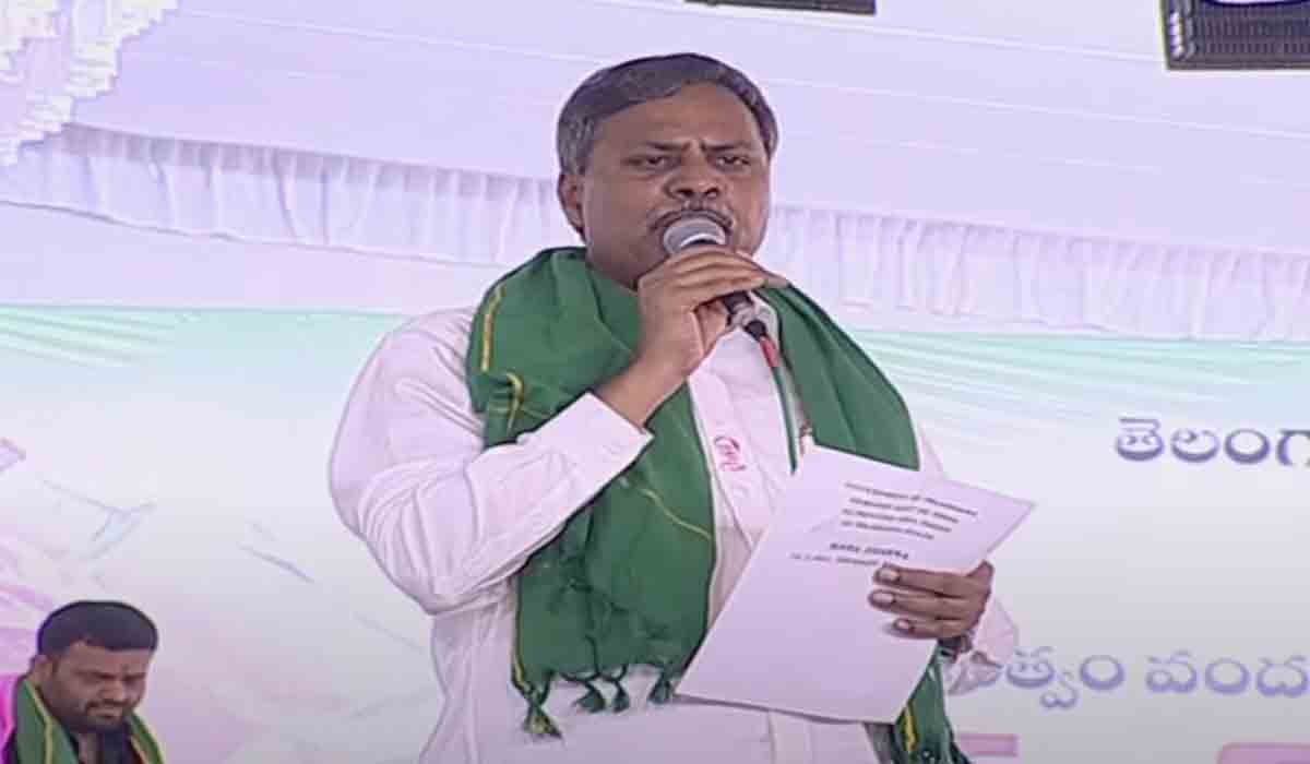 TRS Maha Dharna | కేంద్రం దిగివచ్చే వరకు పోరాటం: ఎమ్మెల్సీ పల్లా