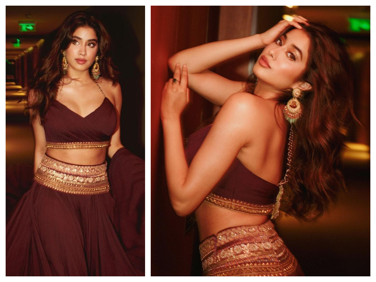 Janhvi Kapoor | జాన్వీ కపూర్ అందాలు అదరహో..