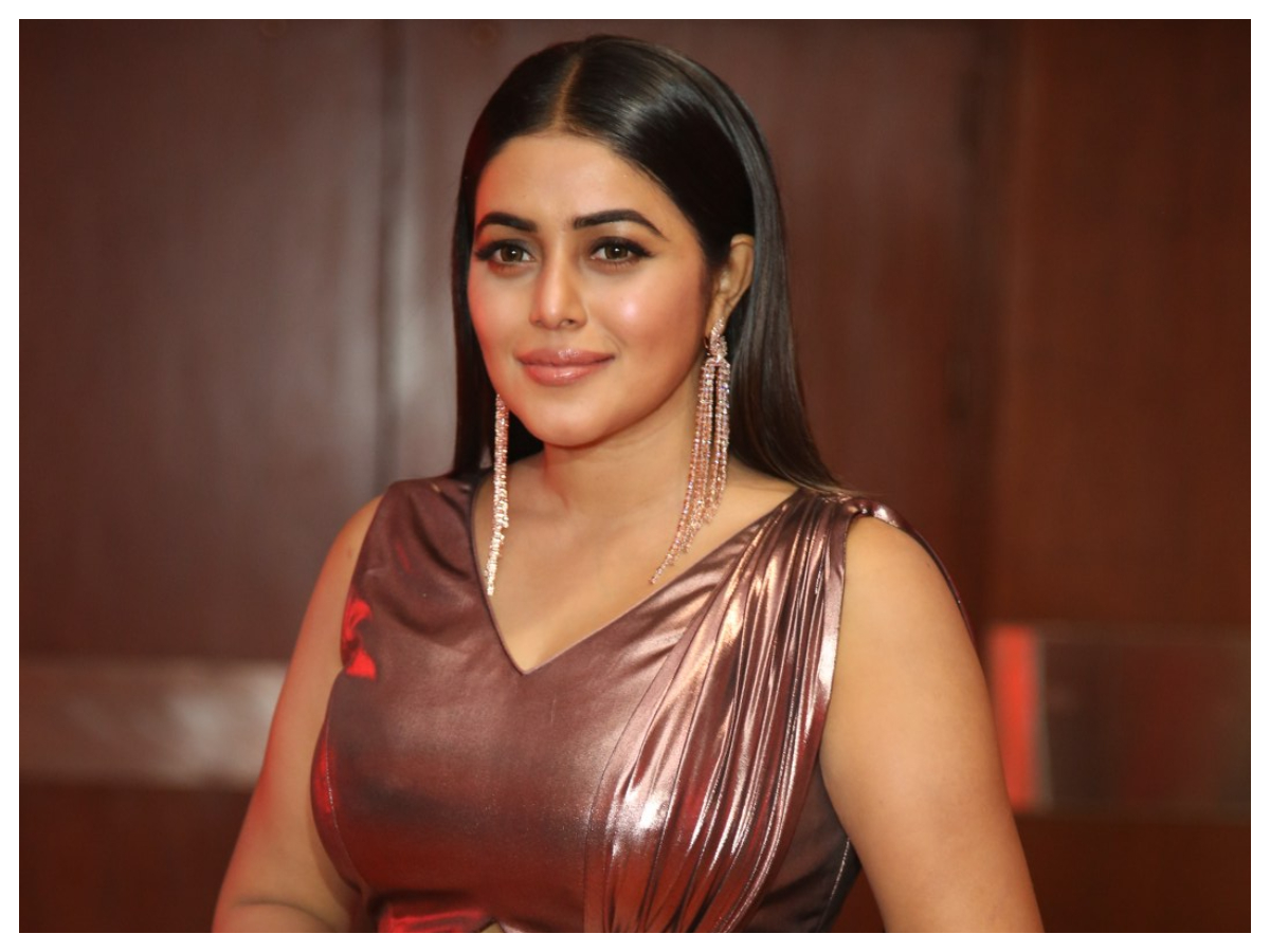 Poorna | మెరిసే డ్రెస్‌లో పూర్ణ..