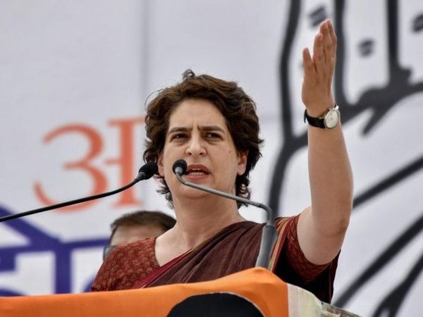 ప్ర‌జ‌లపై ప్రేమ‌తో కాదు భ‌యంతోనే పెట్రో భారాల‌కు క‌ళ్లెం : కేంద్రంపై ప్రియాంక ఫైర్‌!