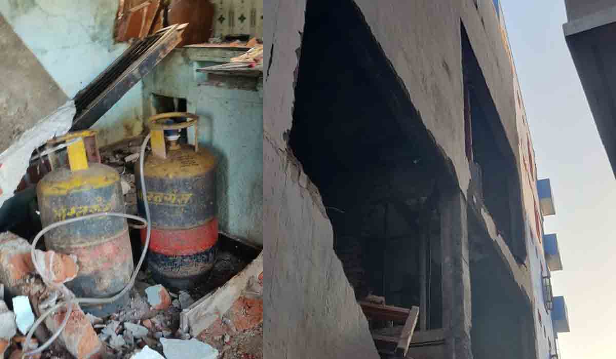 నాన‌క్‌రామ్‌గూడ‌లో పేలిన గ్యాస్ సిలిండ‌ర్.. ఒక‌రు మృతి