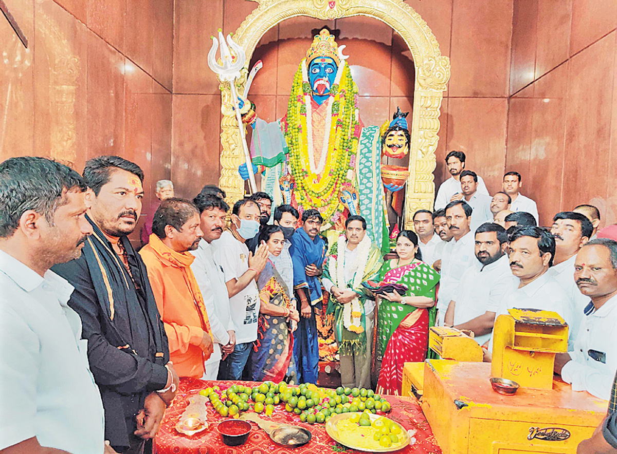 మైసిగండి మైసమ్మ ఆలయాభివృద్ధికి కృషి