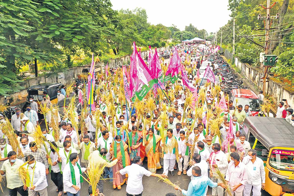 రైతుపై పగవట్టిన కేంద్రం