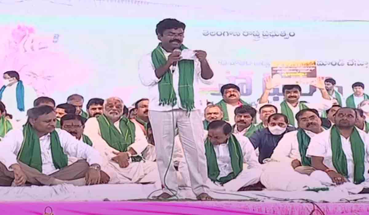 మోదీకి పాడే క‌ట్ట‌డం ఖాయం : ఎమ్మెల్యే ర‌స‌మ‌యి బాల‌కిష‌న్