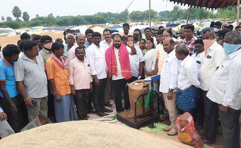 ప్రతి గింజనూ ప్రభుత్వమే కొనుగోలు చేస్తుంది