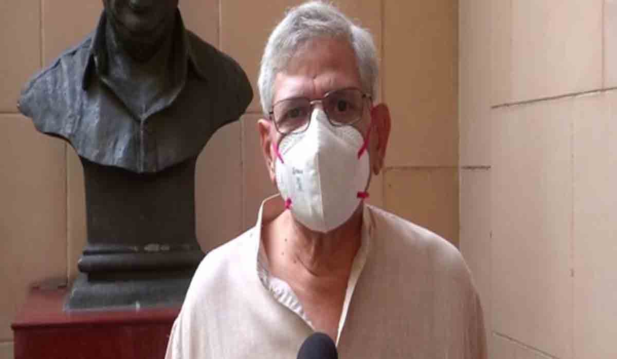 ఉత్త‌ర‌ప్ర‌దేశ్‌లో ఓట్లు దండుకోవ‌డానికే బీజేపీ తాప‌త్ర‌యం: సీతారాం ఏచూరి