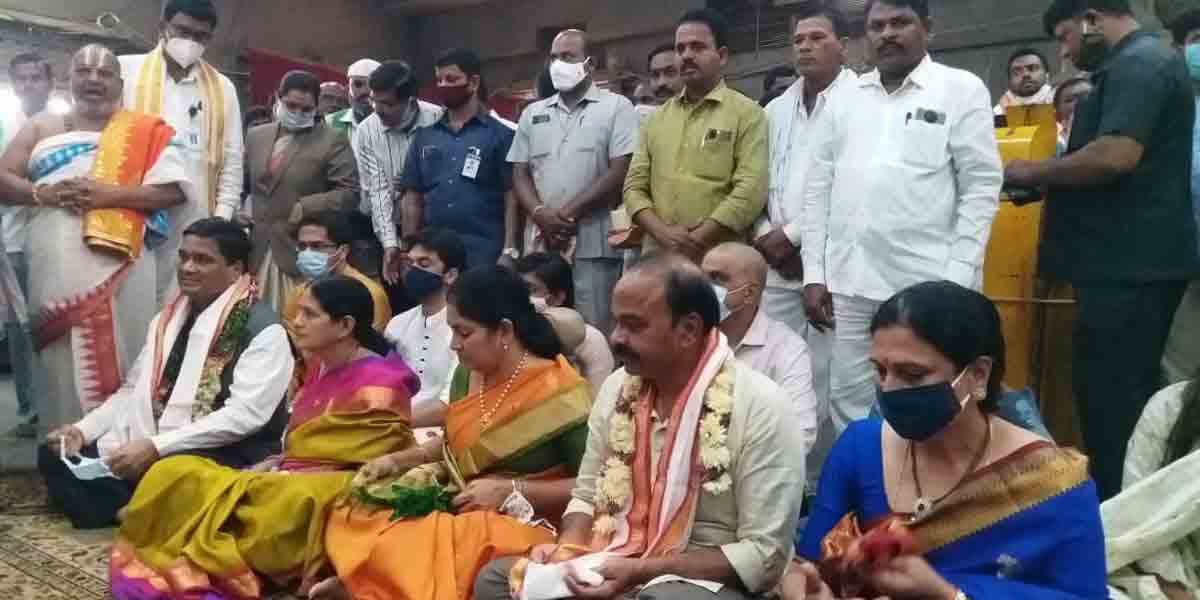 యాదాద్రీశుడి సేవలో సుప్రీంకోర్టు న్యాయమూర్తి జస్టిస్‌ సుభాష్‌రెడ్డి