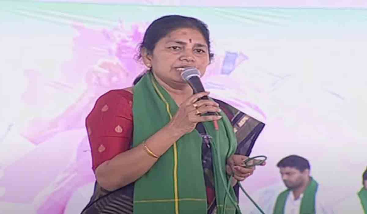 TRS Maha Dharna | యాసంగి పంటను కేంద్రం కొనాల్సిందే : ఎమ్మెల్యే గొంగిడి సునీత