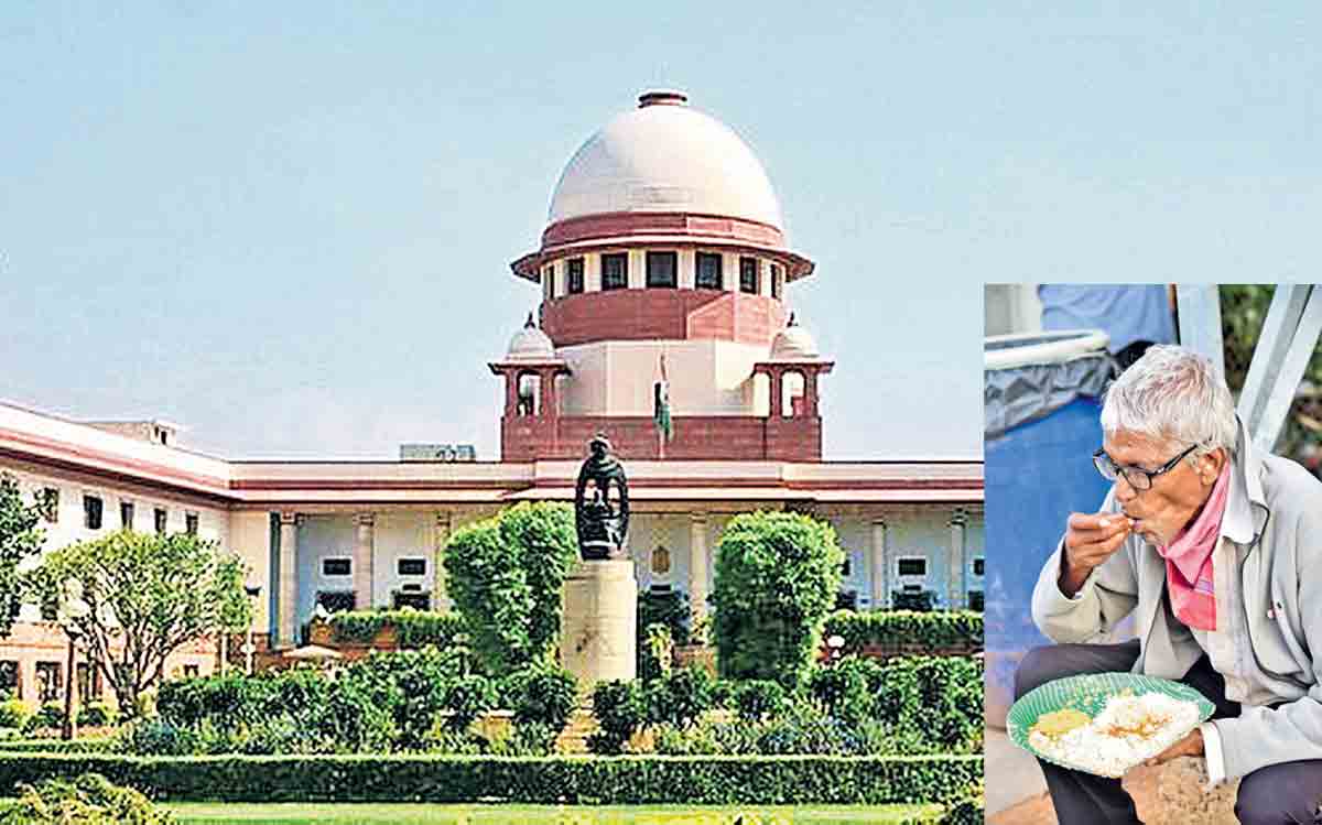 పేదల ఆకలి తీర్చే బాధ్యత కేంద్రానిదే..