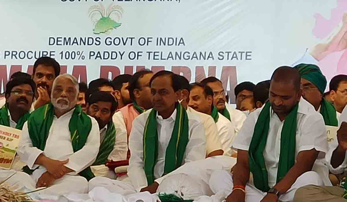 TRS Maha dharna | అవ‌స‌ర‌మైతే ఢిల్లీకి యాత్ర : సీఎం కేసీఆర్