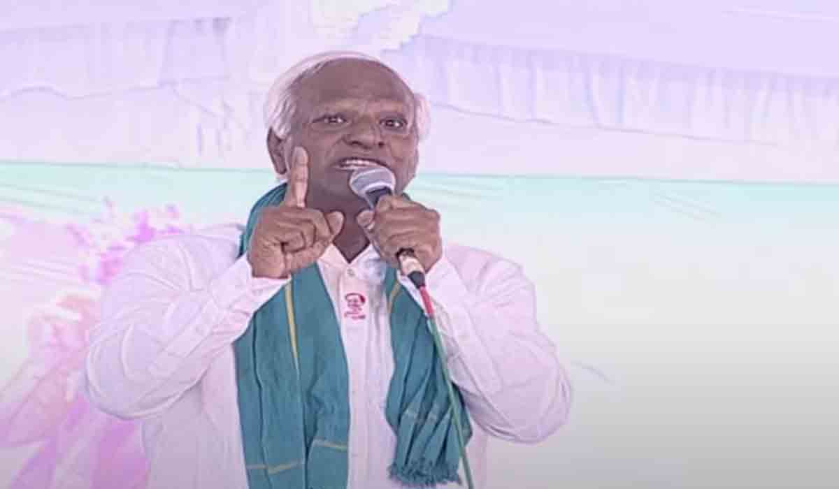 TRS Maha Dharna | బ‌ద్మాష్ మాట‌లు వ‌ద్దు.. బీజేపీ నాయ‌కుల‌పై విరుచుకుప‌డ్డ క‌డియం