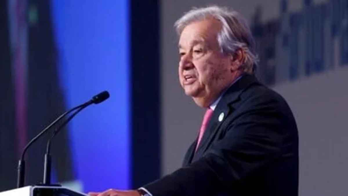 COP26 | తొమ్మిదేండ్ల‌లో 45శాతం ఉద్గారాలు త‌గ్గించాలి.. ఐరాస ప్ర‌ధాన కార్య‌ద‌ర్శి గుటేర‌స్‌