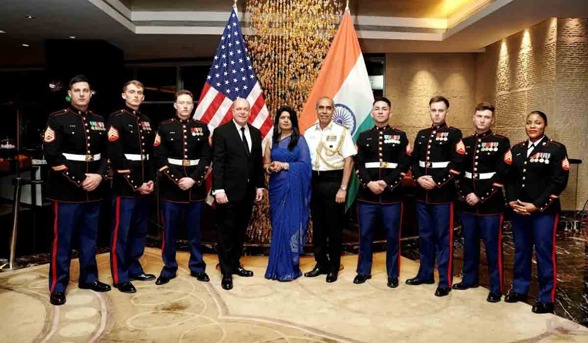 హైద‌రాబాద్‌లోని అమెరికా కాన్సులేట్‌లో ఆ దేశ నావికాద‌ళ పుట్టినరోజు వేడుక‌లు