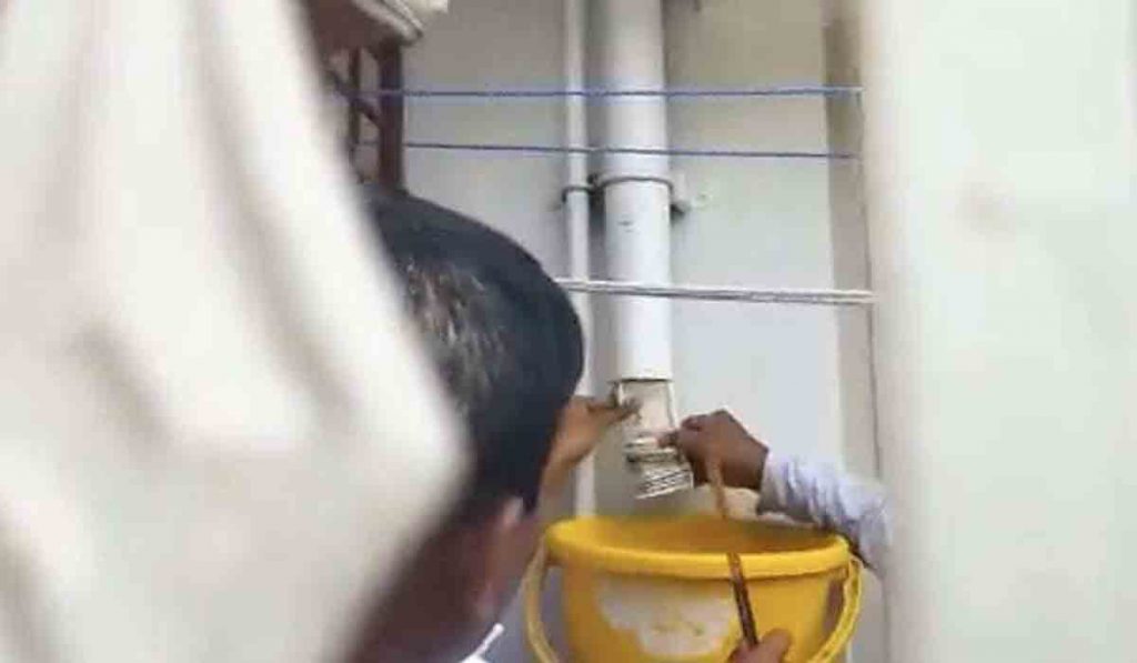Money from Drain Pipe