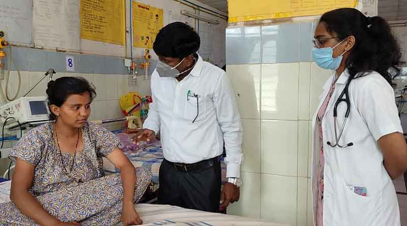 ఆర్తికి రిమ్స్‌లో వైద్యం