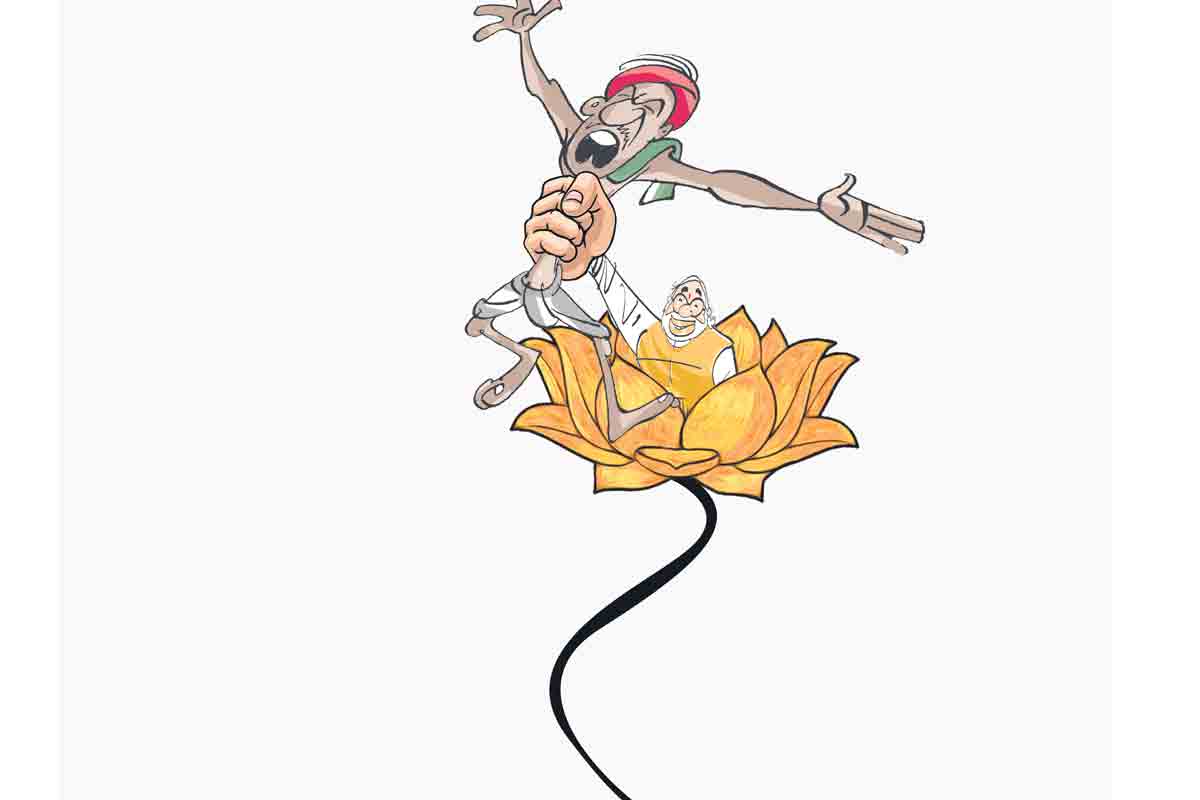 అన్నదాత బతుకుతో..బీజేపీ చెలగాటం