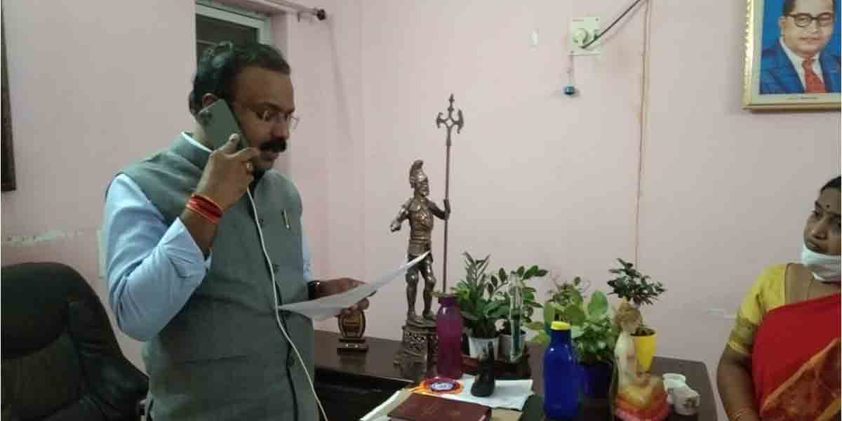 ఆర్టీసీ సేవలను పునరుద్ధరించండి : ఎంపీ వెంకటేశ్ నేత