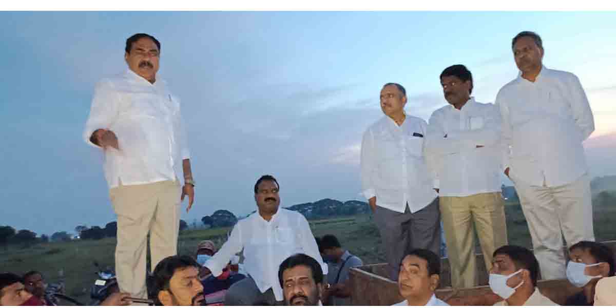 Warangal | వ‌రంగ‌ల్‌లో టీఆర్ఎస్ పార్టీ విజ‌య‌గర్జన స‌భ ఏర్పాట్లు ప్రారంభం