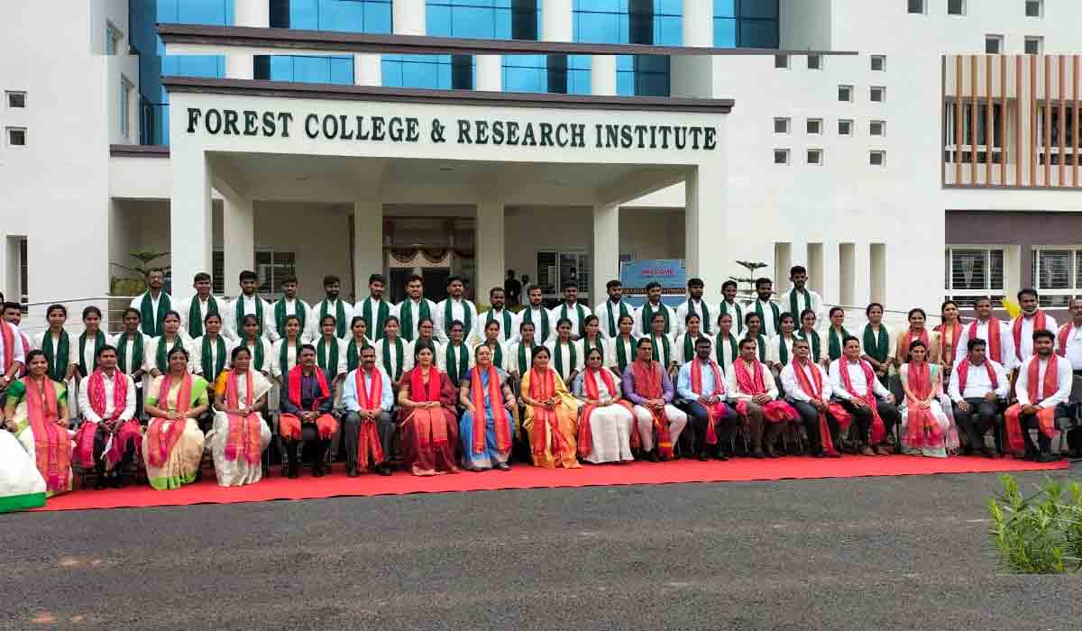 FCRI | ఘనంగా ములుగు ఫారెస్ట్‌ కాలేజీ స్నాతకోత్సవం