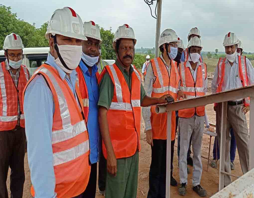 Bhupalpally | భూపాలపల్లి ఏరియా కేటీకే 8వ భూగర్భ గనిని పరిశీలించిన డీడీఎంఎస్ వెంకన్న..