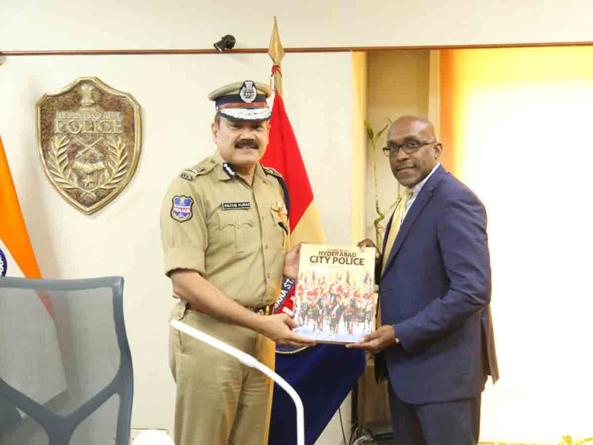 Hyderabad | సీపీని కలిసిన అమెరికా ఎంబసీ సీఎస్‌ఓ