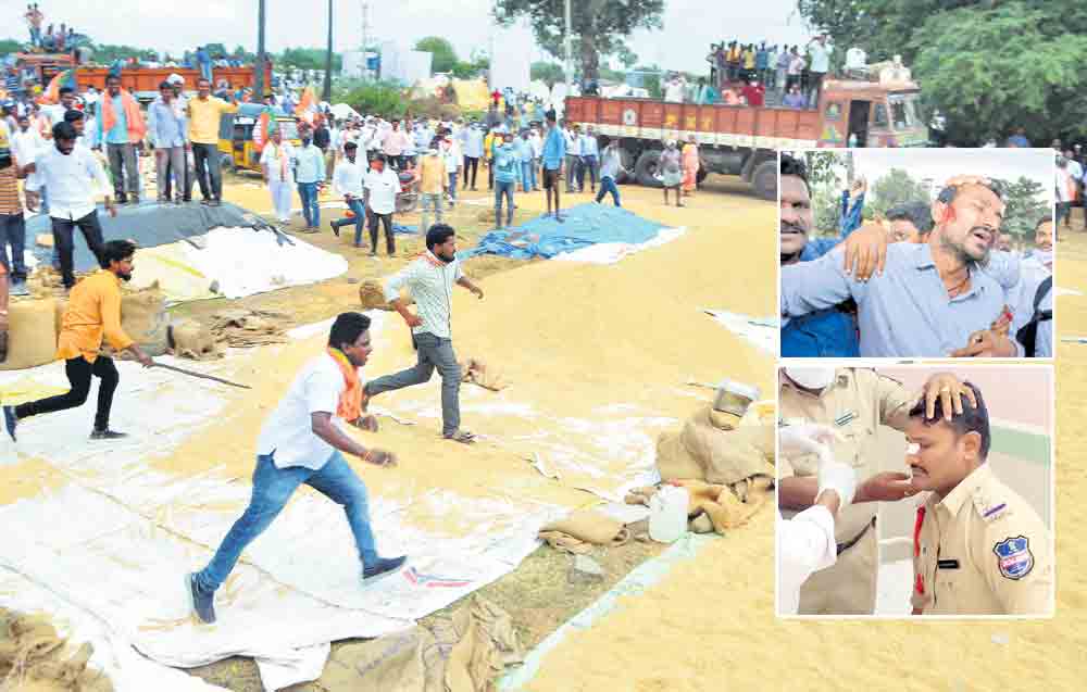 అన్నదాతపై అరాచకం