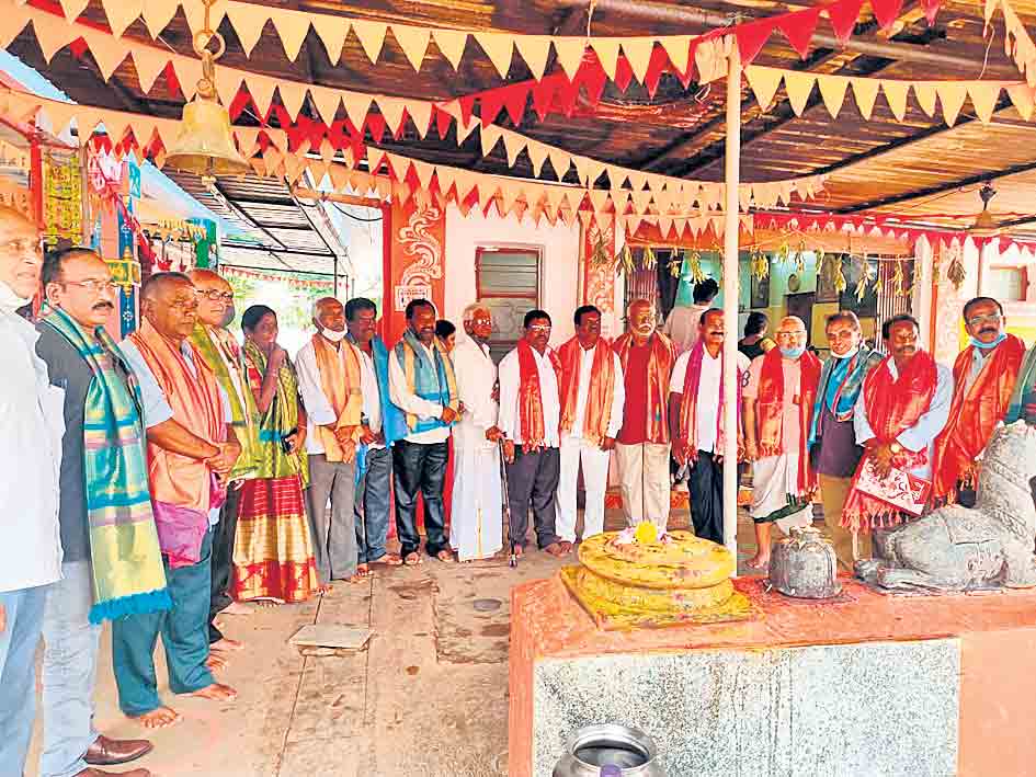 ఆలయాల పాలకవర్గం ఏర్పాటు