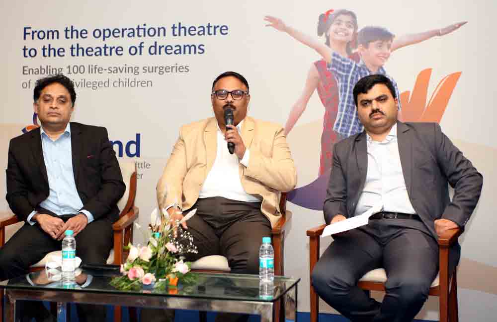 100 మంది చిన్నారులకు రెండో జీవితం