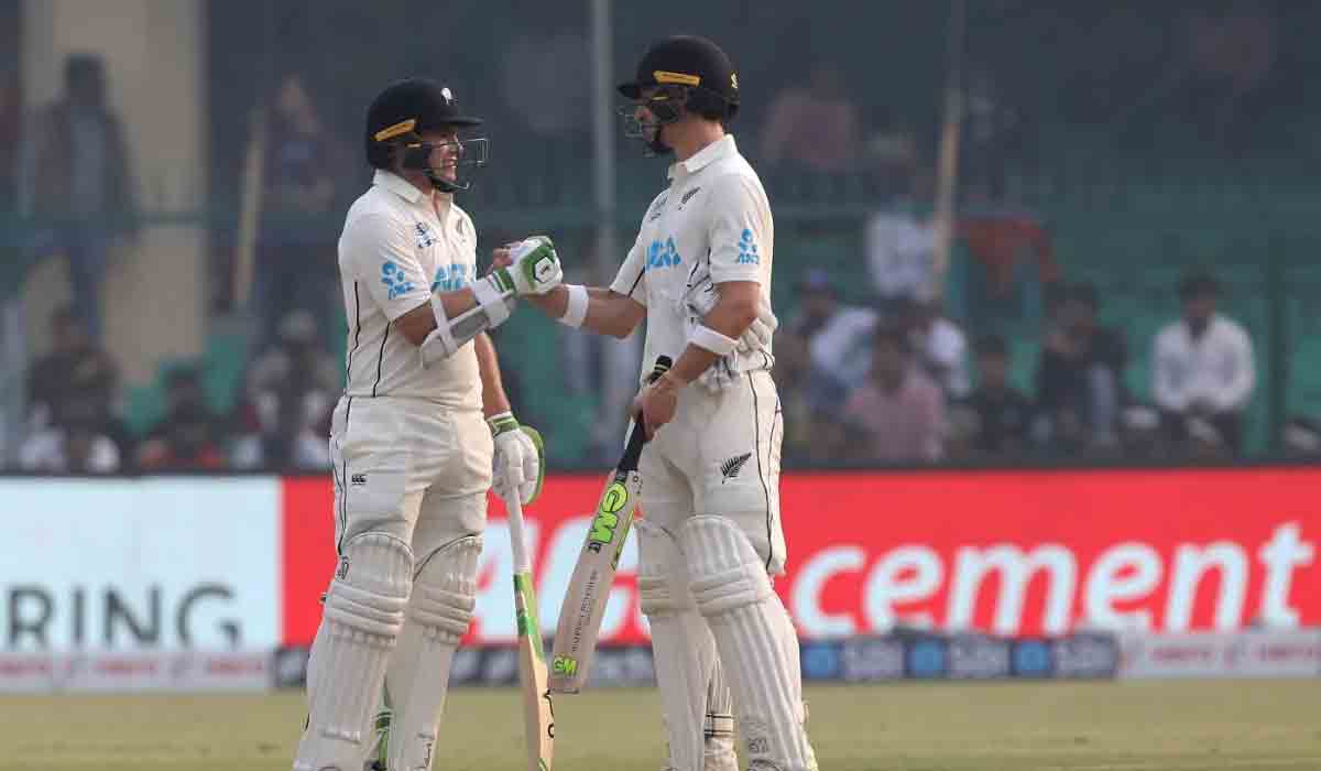 IND vs NZ | ముగిసిన రెండో రోజు ఆట.. కివీస్ స్కోరు ఎంతంటే