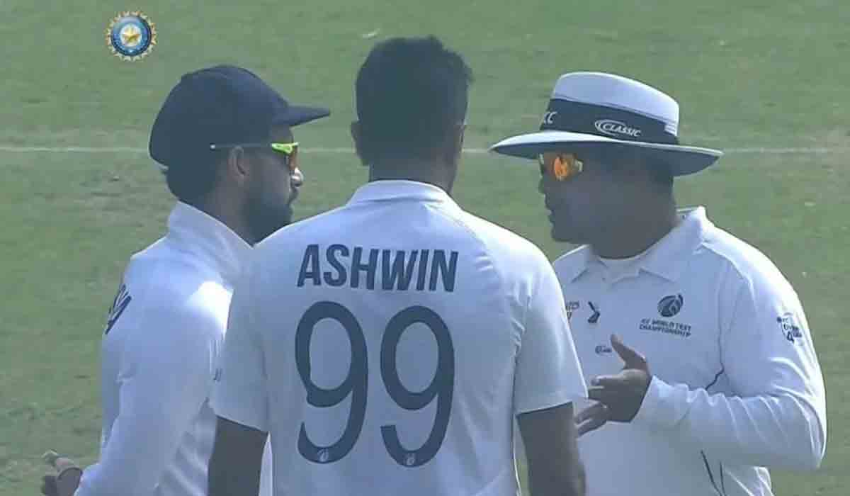 IND vs NZ | అంపైర్‌కు ఘాటుగా బదులిచ్చిన అశ్విన్.. వీడియో వైరల్‌