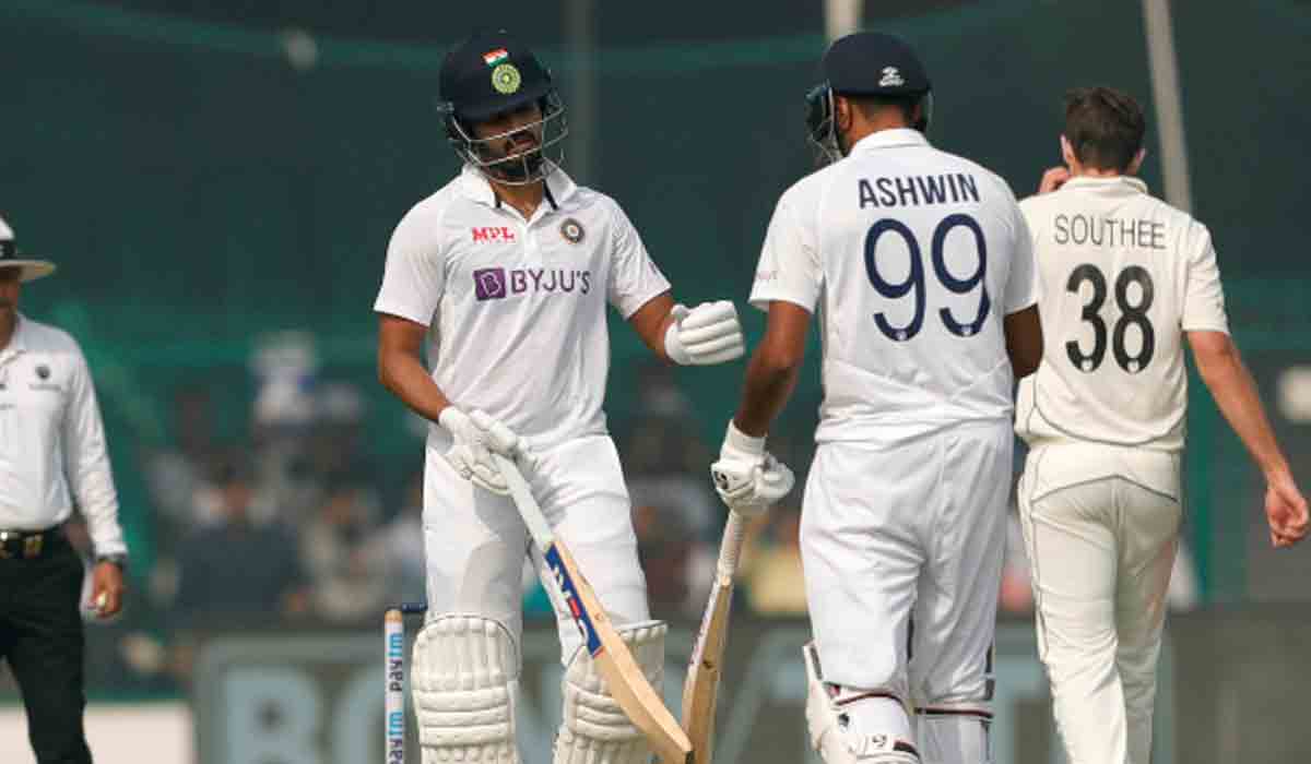 IND vs NZ | ఏడు వికెట్లు కోల్పోయిన భారత్‌.. స్కోరు ఎంతంటే