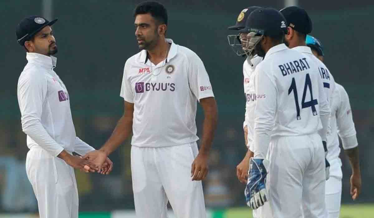 IND vs NZ | మరో వికెట్ తీసిన అశ్విన్‌ . విజయానికి మూడు వికెట్ల దూరంలో టీమిండియా