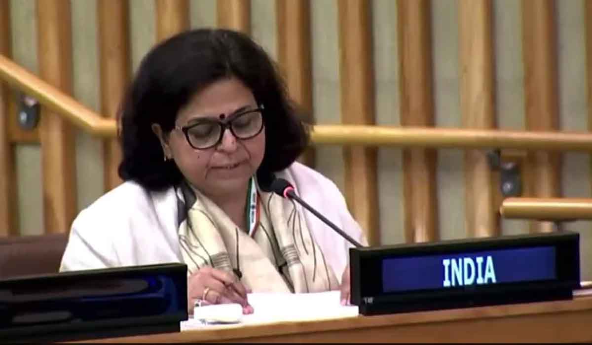 ఉగ్ర‌వాదుల‌ను పోషిస్తున్న పాకిస్థాన్‌..  యూఎన్‌లో ఇండియా కౌంట‌ర్‌