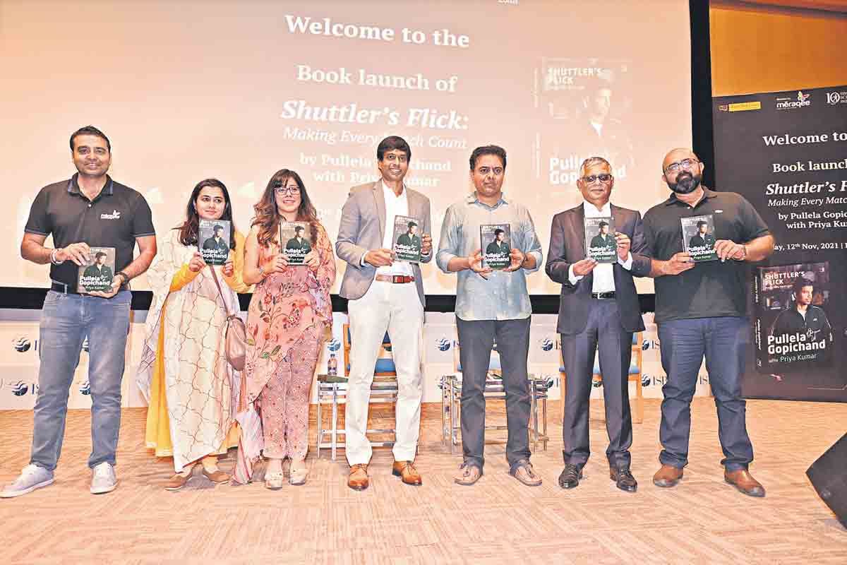 గోపీచంద్‌ జీవితం స్ఫూర్తిదాయకం: మంత్రి కేటీఆర్‌