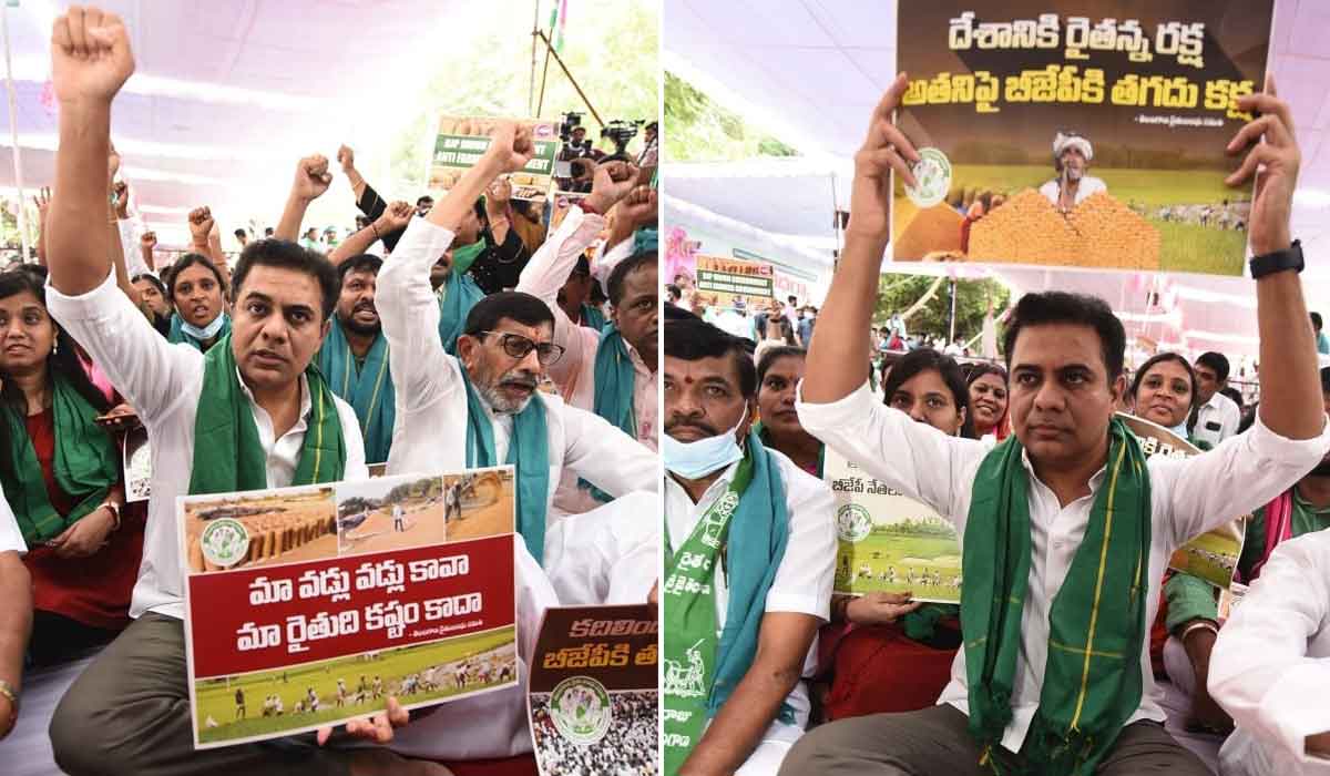 అవిశ్రాంత పోరాటంతో రైతులు విజ‌యం సాధించారు: మంత్రి కేటీఆర్
