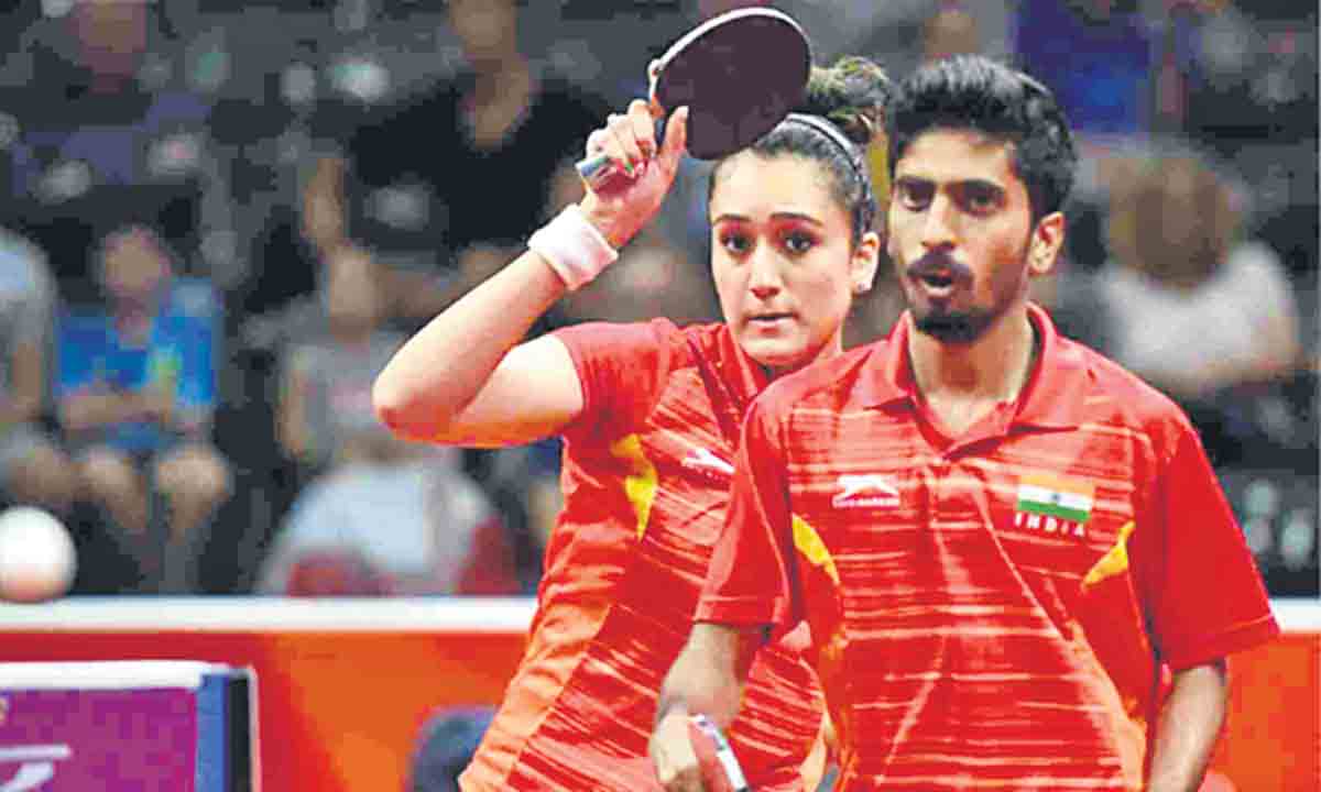 ప్రిక్వార్టర్స్‌లో మనిక, శరత్‌ జోడీలు