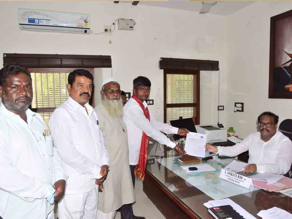 Mahabubnagar | స్థానిక సంస్థల ఎమ్మెల్సీ ఎన్నిక కోసం నామినేషన్ దాఖలు