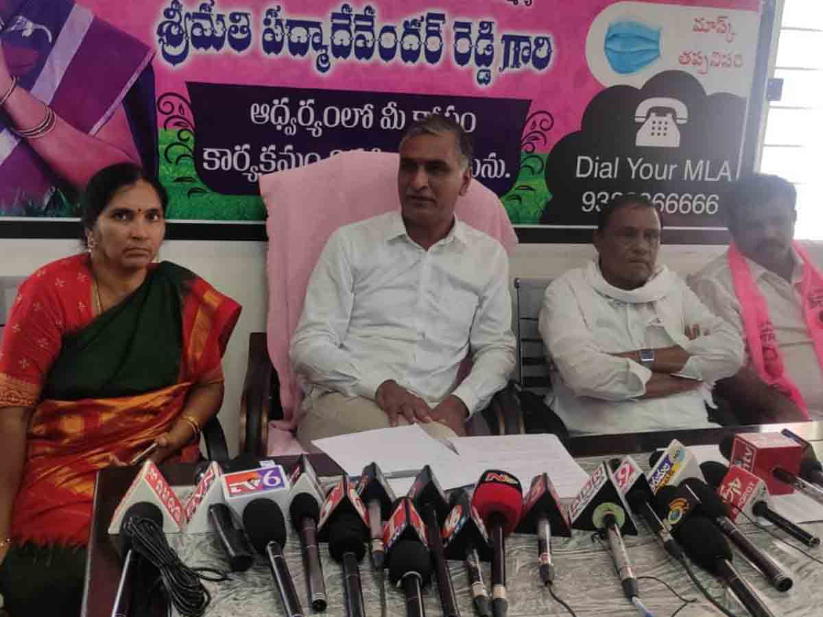 ఎమ్మెల్సీ ఎన్నికల్లో టీఆర్ఎస్‌దే గెలుపు : మంత్రి హరీశ్‌రావు