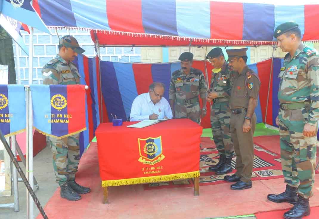 NCC | కమాండర్ లెప్టినెంట్ కల్నాల్ సమీత్ ఆధ్వర్యంలో ప్రారంభమైన ఎన్‌సీసీ ట్రైనింగ్..