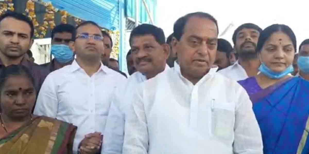 Nirmal | ఆక్సిజ‌న్ ప్లాంట్‌ను ప్రారంభించిన మంత్రి అల్లోల