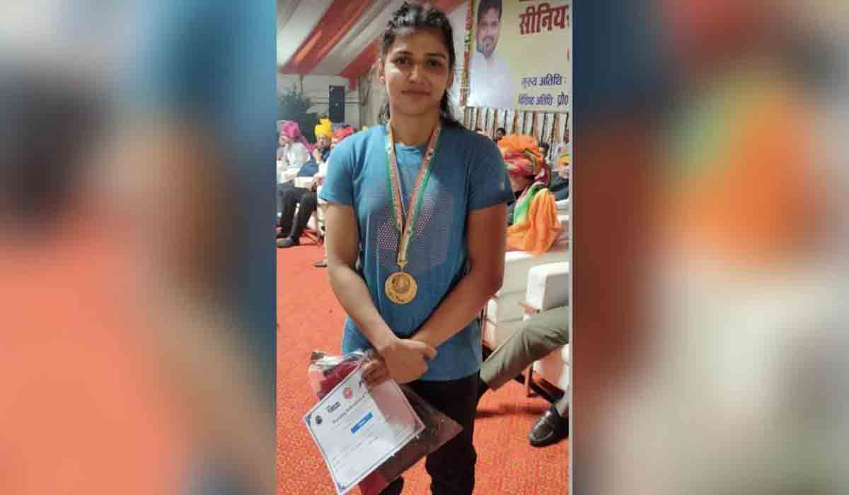 జాతీయ రెజ్లింగ్‌ పోటీల్లో గోల్డ్ మెడల్ గెలిచిన నిషా దహియా