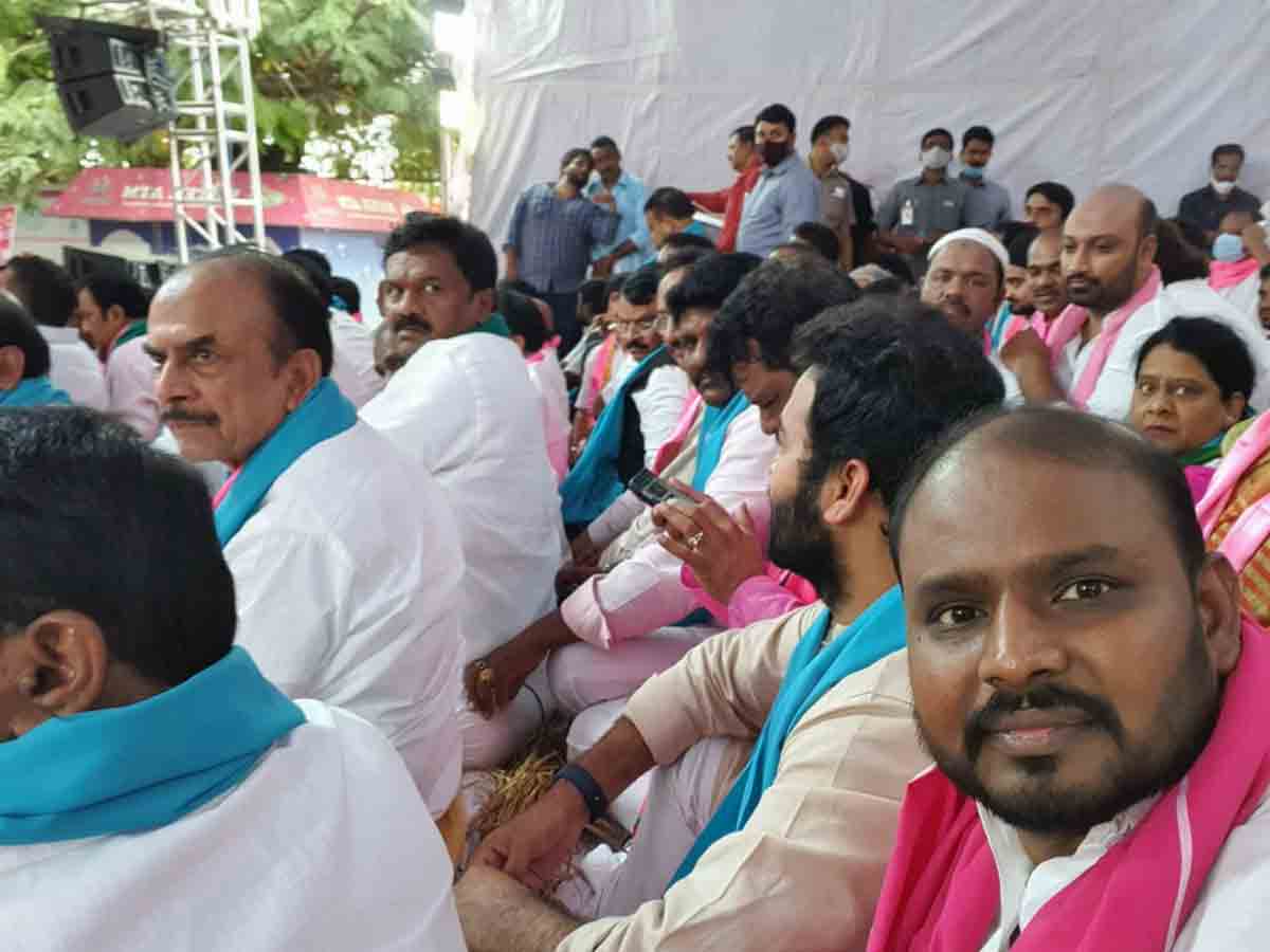 Nri | రైతు ధర్నాలో పాల్గొన్న ఎన్నారైలు