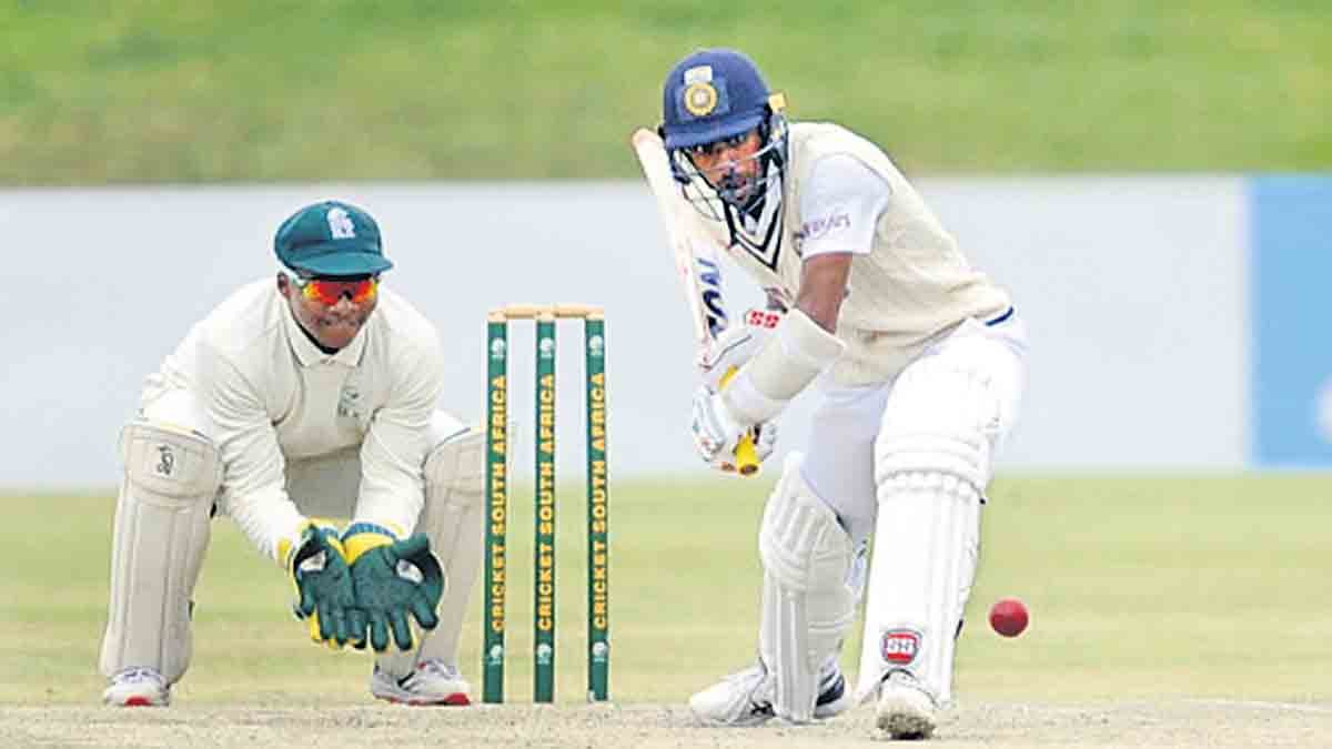 అనధికారిక టెస్ట్‌ ‘డ్రా’