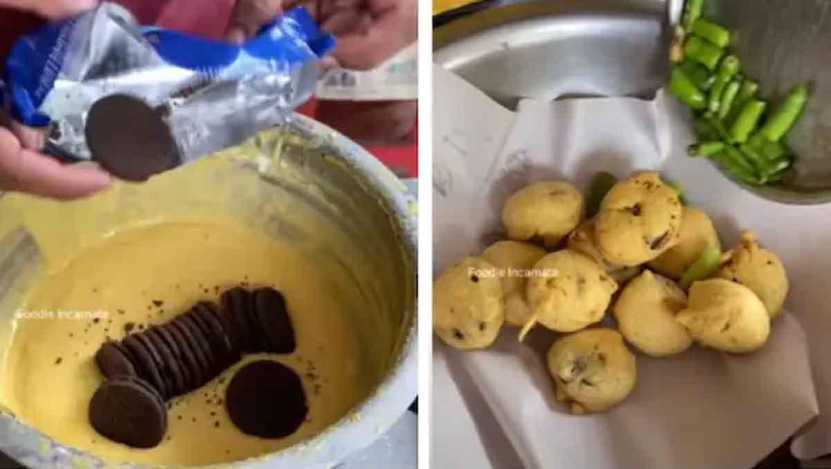 Viral Video : ఓరియో బిస్కెట్ల‌తో ప‌కోడీ.. తిన్నారంటే మైమ‌రిచిపోవాల్సిందే..!