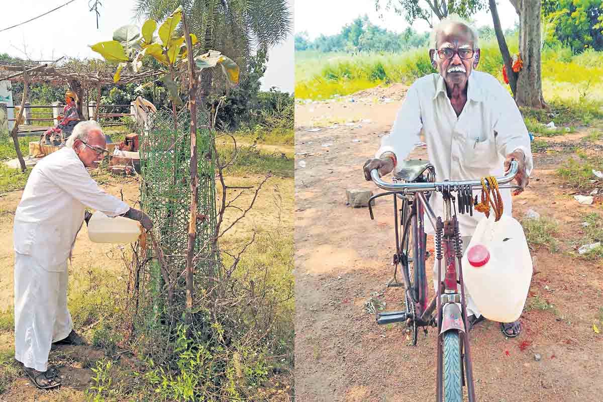 కొడుకును కోల్పోయినా.. వందలాది  బిడ్డలకు ప్రాణం పోస్తున్నాడు..