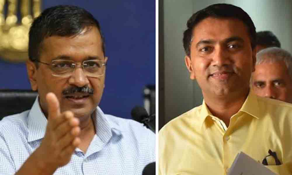 అరవింద్‌ కేజ్రీవాల్‌.. ఓ కాపీ మాస్టర్‌ : గోవా సీఎం
