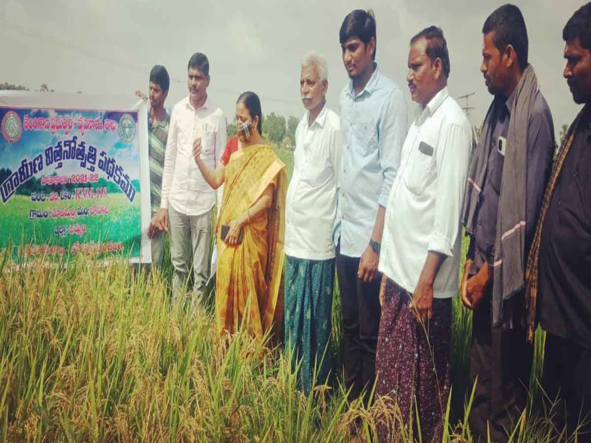 khammam | గ్రామీణ విత్తనోత్పత్తి రైతులకు ఎంతో ప్రయోజనం..