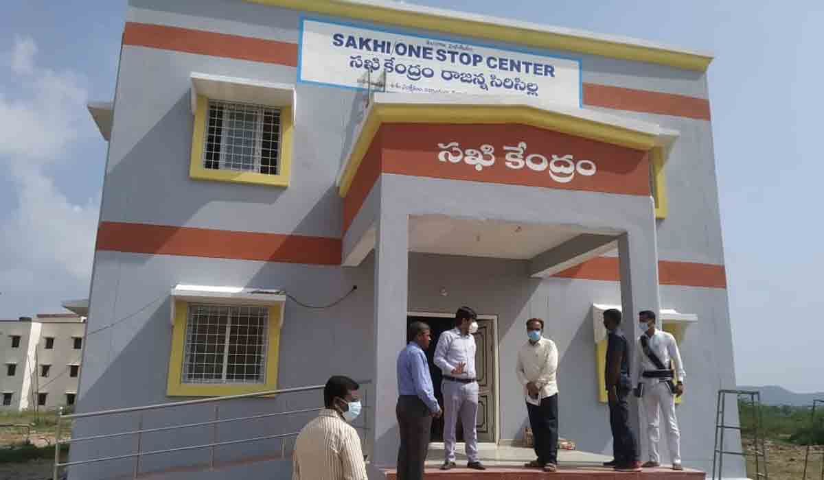 Sakhi Centre | సఖి కేంద్ర భవనం ప్రారంభానికి ఏర్పాట్లు చేసేలా చర్యలు చేపట్టాలి : జిల్లా కలెక్టర్ అనురాగ్ జయంతి