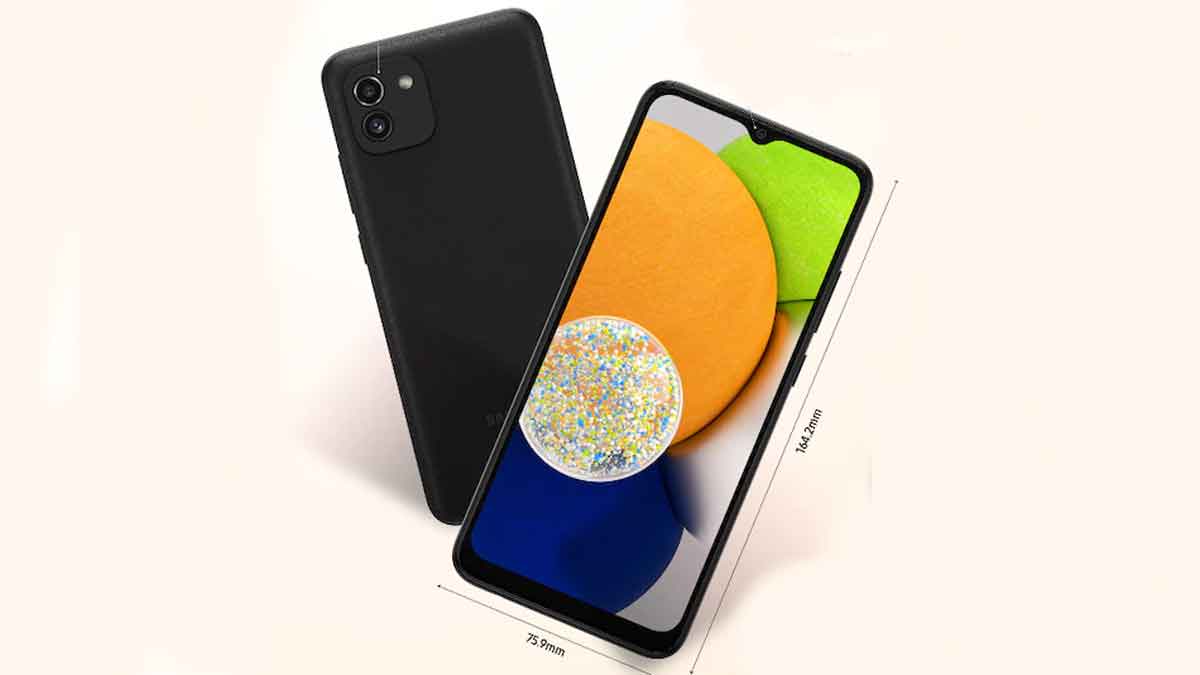 Samsung Galaxy A03 : అద్భుత‌మైన ఫీచ‌ర్ల‌లో సామ్‌సంగ్ గెలాక్సీ ఏ03 లాంచ్‌